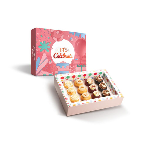 Let's Celebrate Mini Cupcakes: Small Box