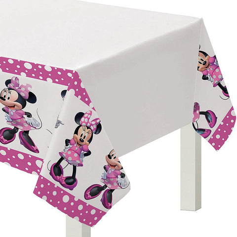 Minnie Mouse Forever Plastic Tablecover
