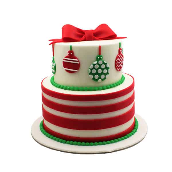 Cake christmas clearance ornaments