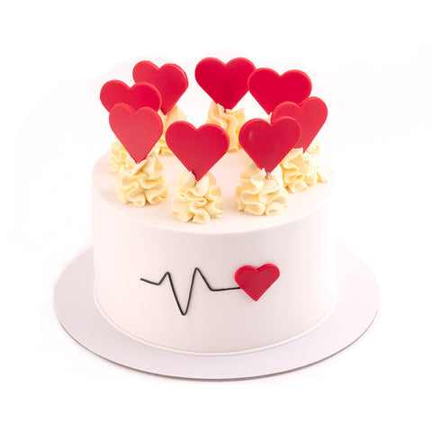 Heartbeat Cake