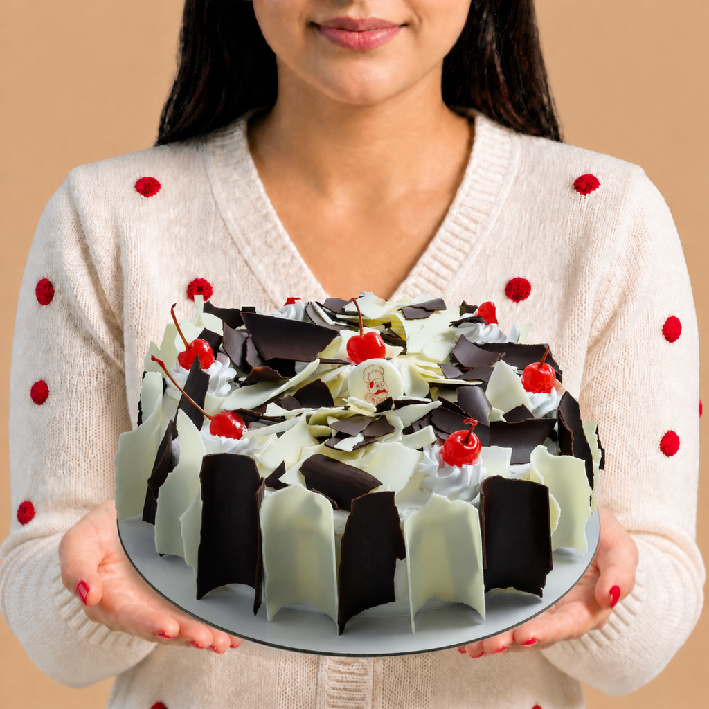 Black & White Forest Cake |  EL