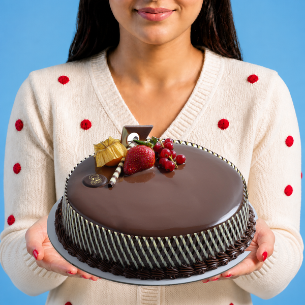 Chocolate Truffle Lattice Cake | Signature Cake