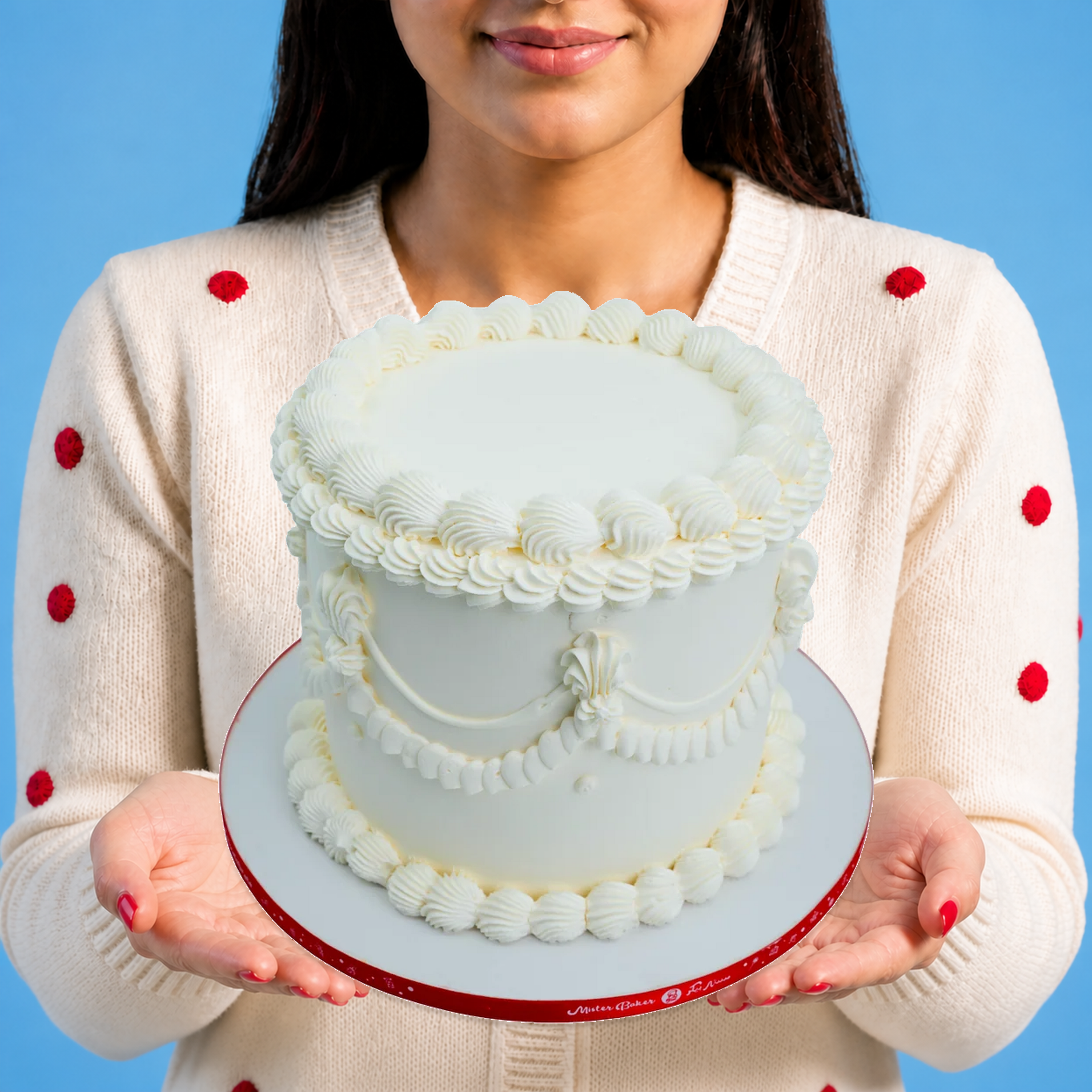 Classic White Vintage Cake