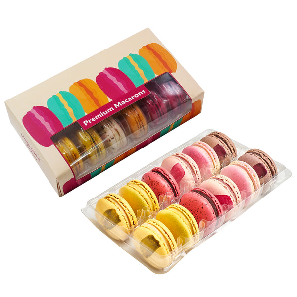 Fruity Delight 12pc Macarons