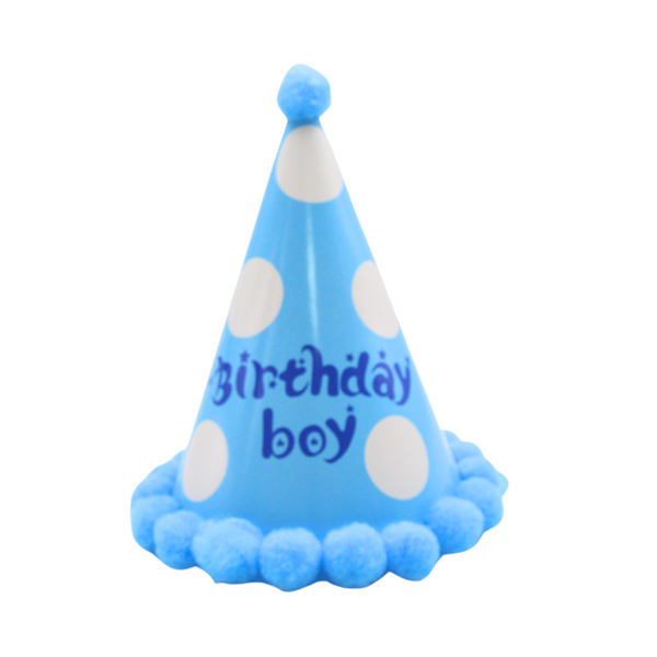 PARTY HAT BLUE (H 27)