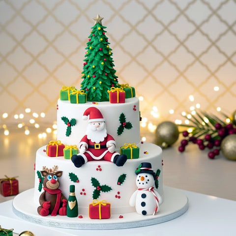 Santaland Cake | Christmas Cakes