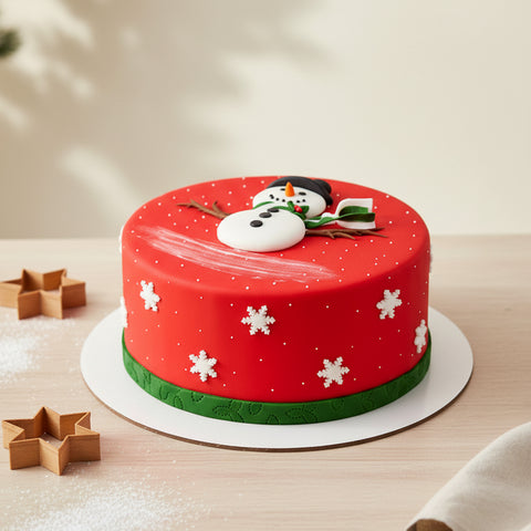 Snowman Cake | Christmas Cakes