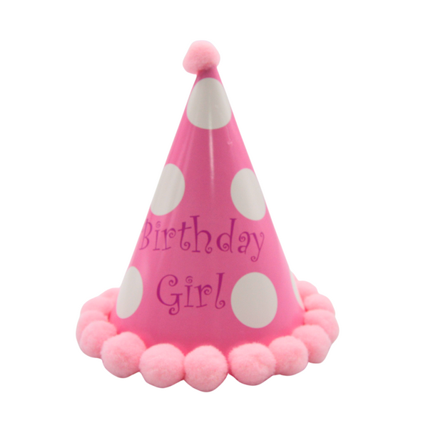 PARTY HAT PINK (H 26)
