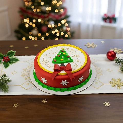 Christmas Tree Novelty Cake | Christmas Cakes