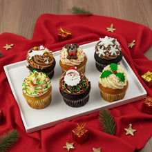 Christmas Pack of 6 Cupcakes