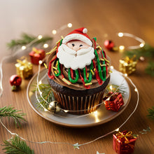 Christmas Santa Cupcake