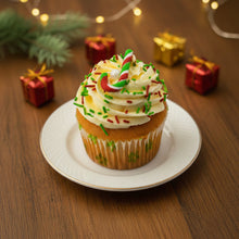 Christmas Candy Cupcake