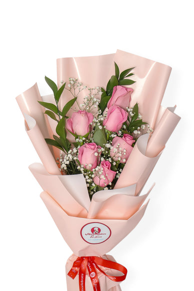 Pink Rose Bouquet