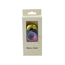 Purple Ombre Digit Candle 0-9