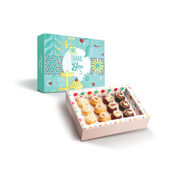 Thank You Mini Cupcakes: Small Box