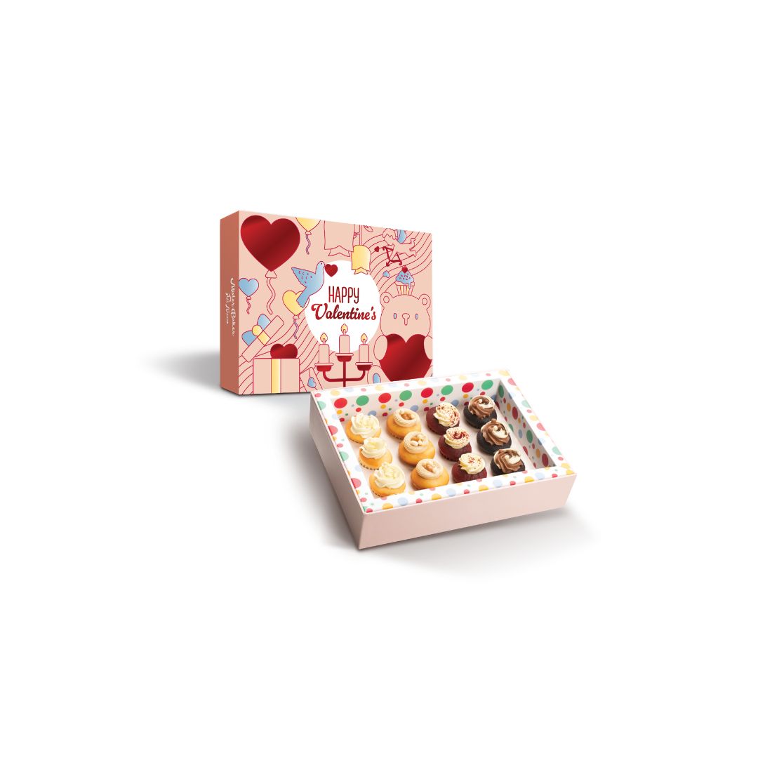 Valentine's Day Mini Cupcakes : Small
