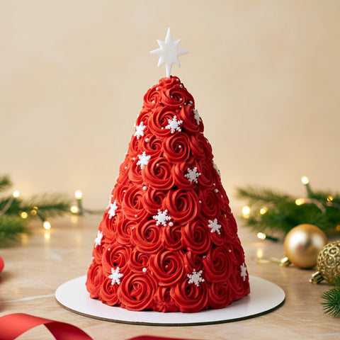 Christmas Tree Cake | Christmas Cakes