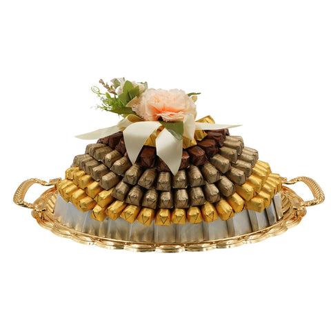Feast Chocolate Oval Tray