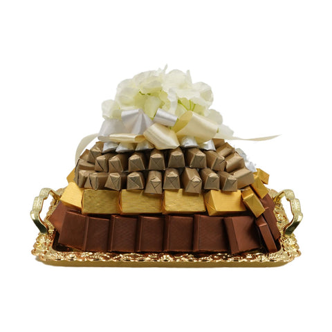 Gifting Chocolate Rectangle Tray 4
