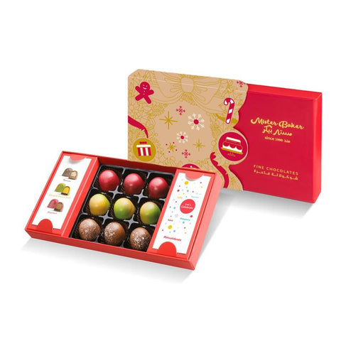 Christmas Fine Chocolate Box - Small