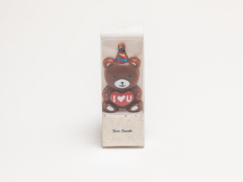 Brown Bear Candle