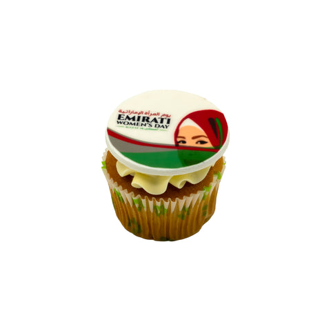 Emirati Women's Day Bloom Cup Cake