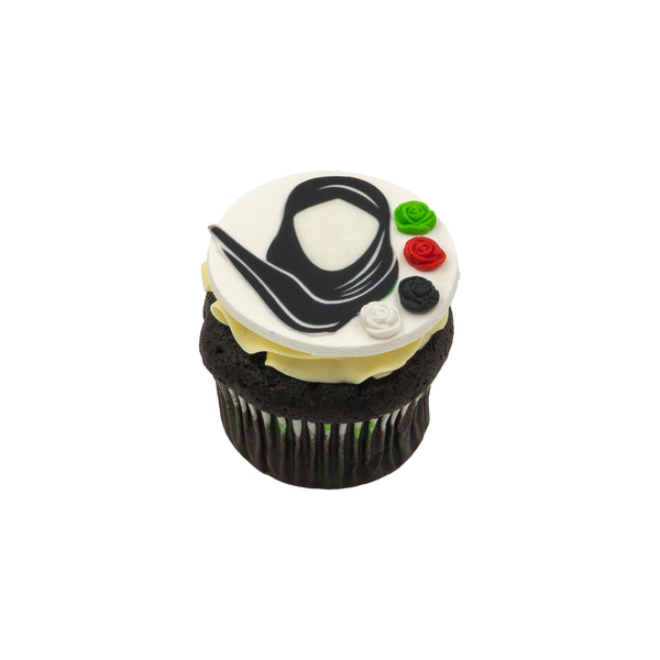 Emirati Women's Day Pearls Cup Cake