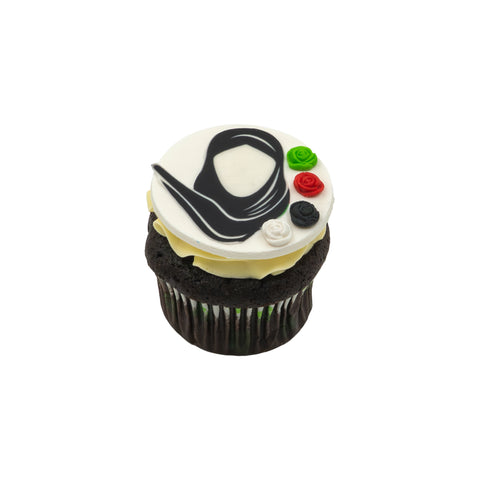 Emirati Women's Day Pearls Cup Cake