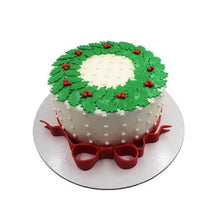 Holly Wreath Cake | Christmas Cakes