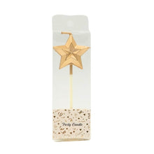Metallic Star Candle