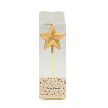 Metallic Star Candle