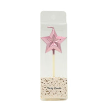 Metallic Star Candle