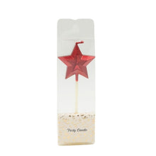 Metallic Star Candle