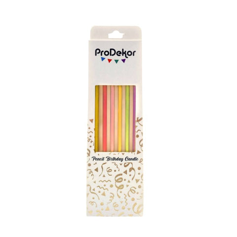 Multicolour Pencil Candles