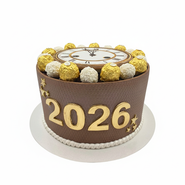 New Year Ferrero Chocolate cake