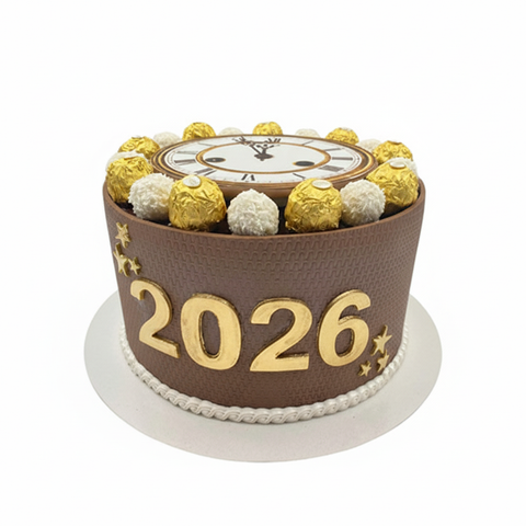 New Year Ferrero Chocolate cake