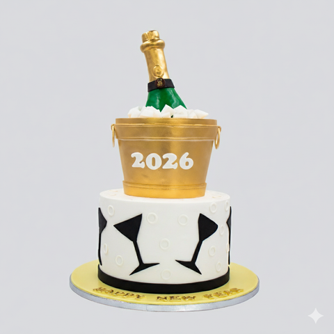 New Year Sparkling Juice Cake