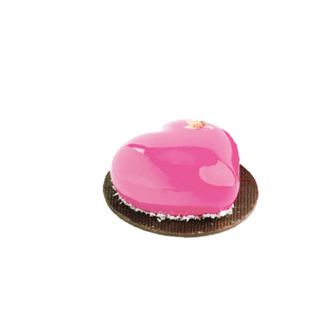 Pink Heart Mouse Pastry