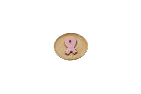 Pink October Ribbon Cookies - 1pc