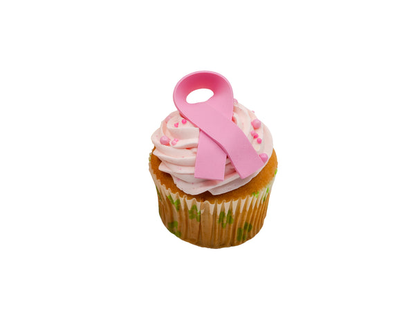 Pink October Sweet Support Cupcake