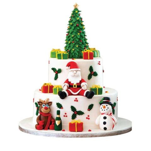 Santaland Cake | Christmas Cakes
