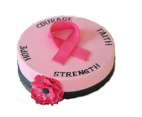 Be Strong Pink Cake