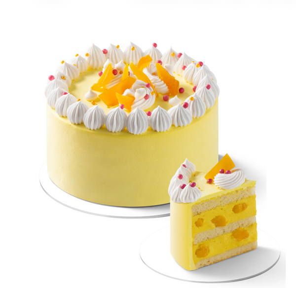 Mango Ice Cream Cake - Large