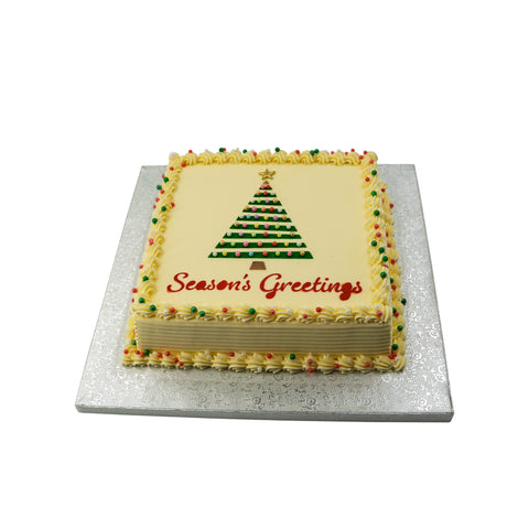 Season's Greetings Cake