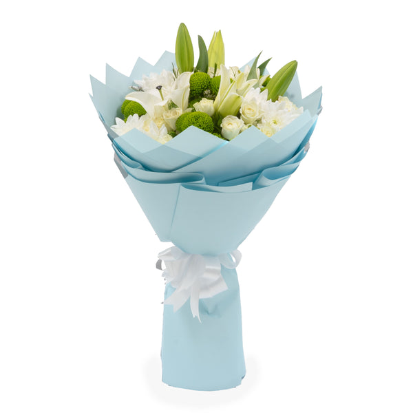 Snowy Blossom Bouquet