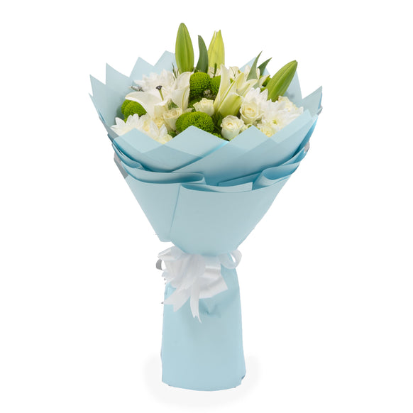 Snowy Blossom Bouquet