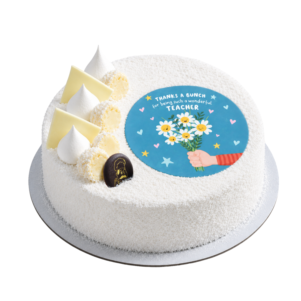 Teacher's Day Raffaello Photo Cake - 1 KG