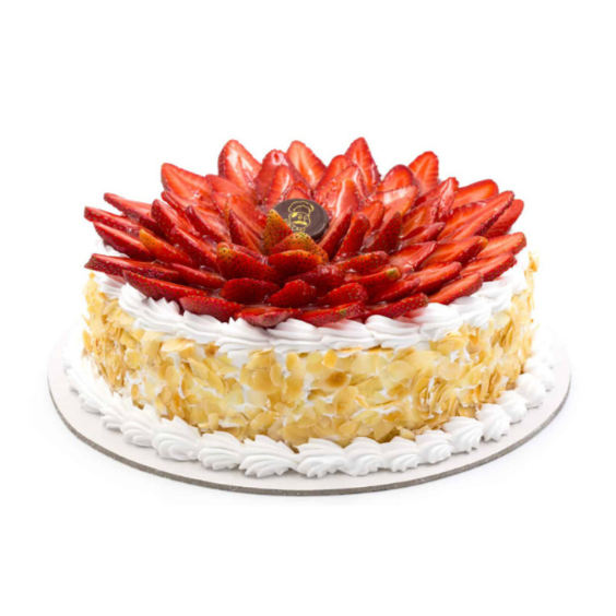 Strawberry Cream Cake | EL