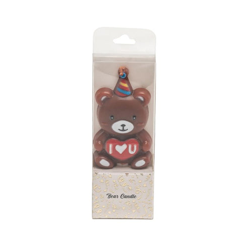 Brown Bear Candle