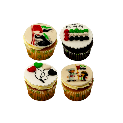 UAE Flag Day Cupcakes